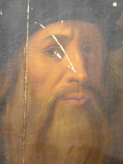Auto-retrato Lucan de Leonardo da Vinci